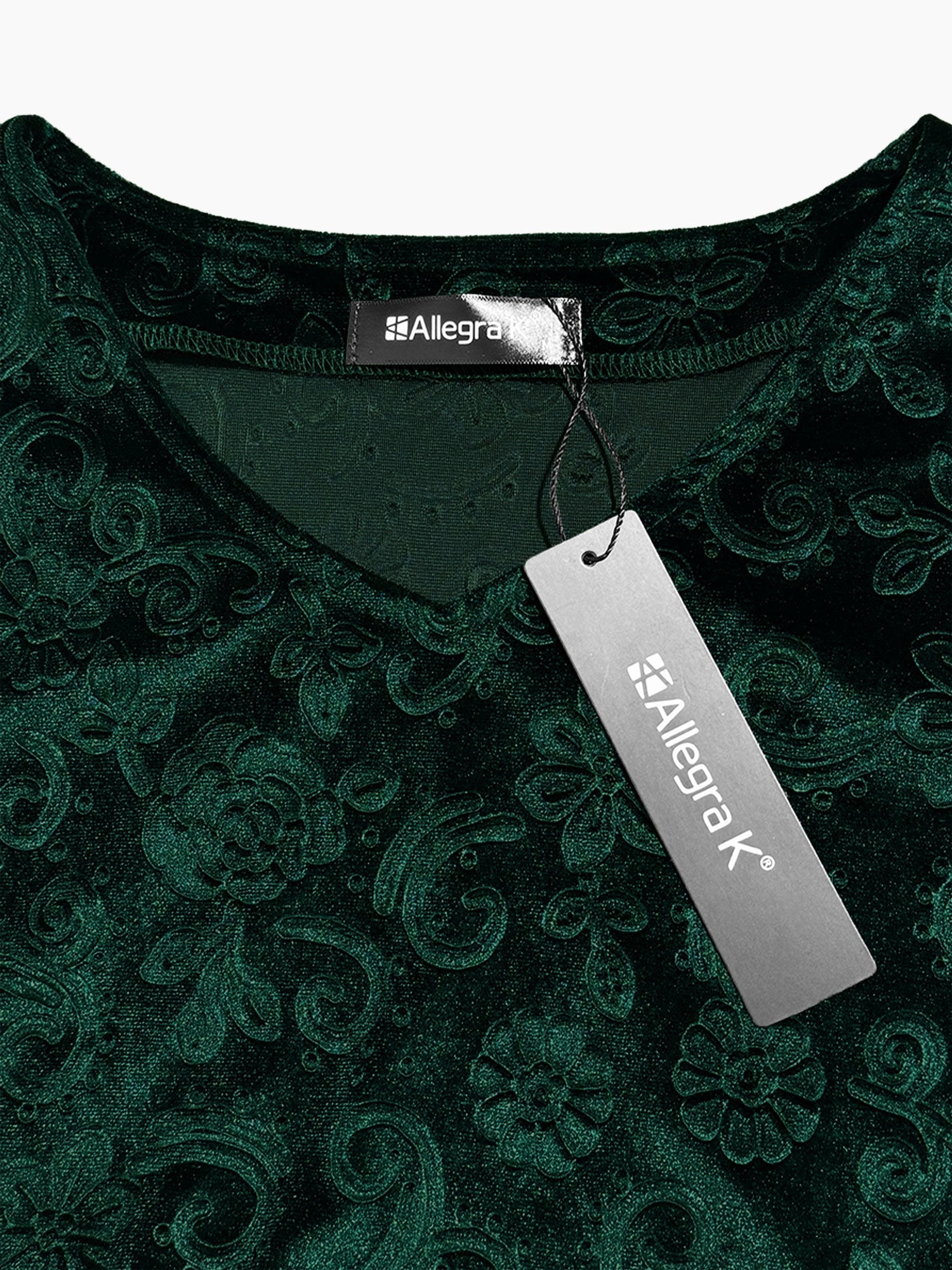 Floressa - Women’s Long Sleeve Floral Dress