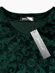 Floressa - Women’s Long Sleeve Floral Dress