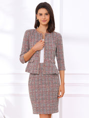 Plaidessa - Women’s Plaid Button Down Dress