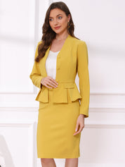 Peplira - Women’s Peplum Work Blouse