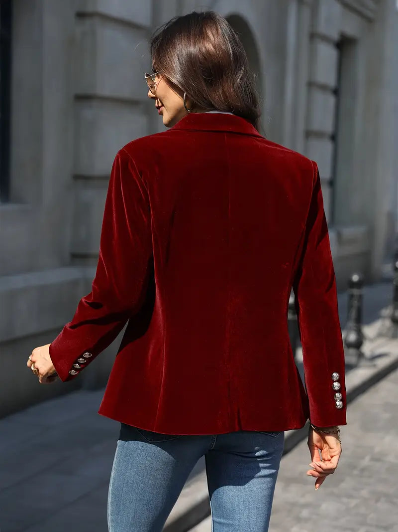 Elegant Velvet Jacket