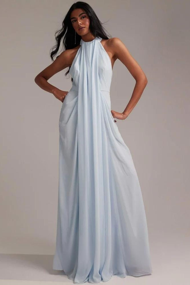Solmara – Women’s Halter Neck Loose Maxi Dress