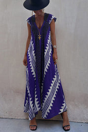 Mirelle – Relaxed V-Neck Maxi Dress