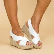 Clarisse | Orthopedic Espadrille Wedge Sandals
