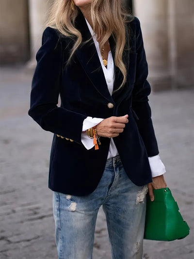 Elegant Velvet Jacket