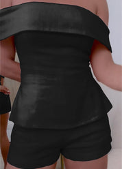 Averixa - Women’s Cropped Top & Pants Set