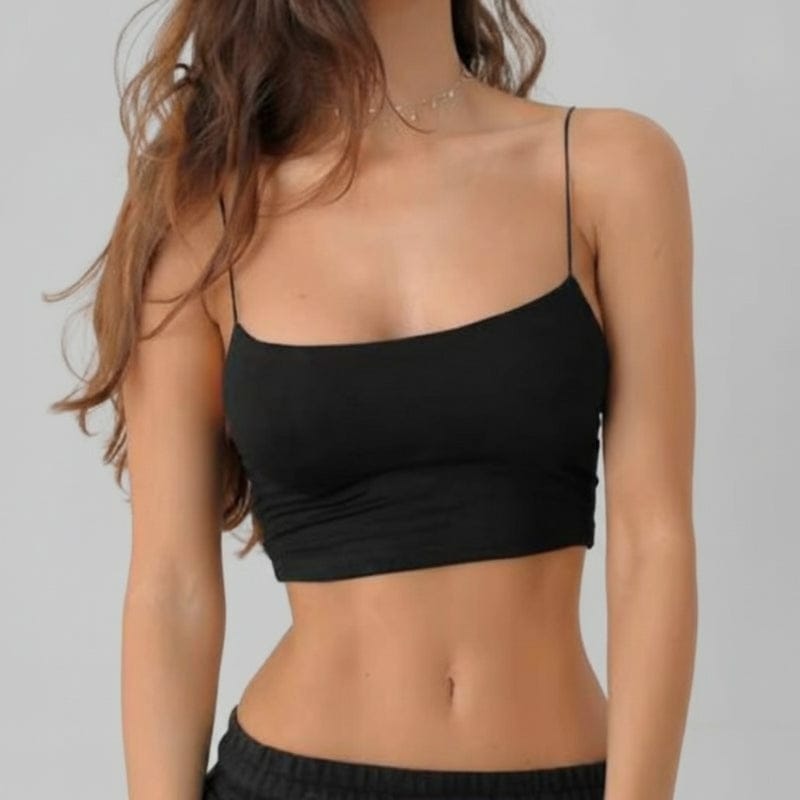 Lunessa | Spaghetti Strap Crop Cami