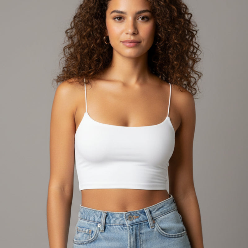 Lunessa | Spaghetti Strap Crop Cami