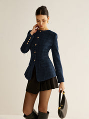 Valerra | Women’s Tweed Button Jacket