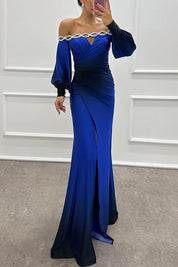 Julieta – Gradient Off-Shoulder Gown