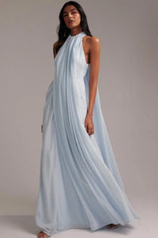 Solmara – Women’s Halter Neck Loose Maxi Dress