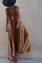 Mirelle – Relaxed V-Neck Maxi Dress