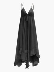 Elowen | Sheer Chiffon Maxi Dress