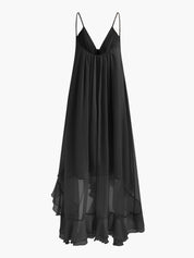 Elowen | Sheer Chiffon Maxi Dress