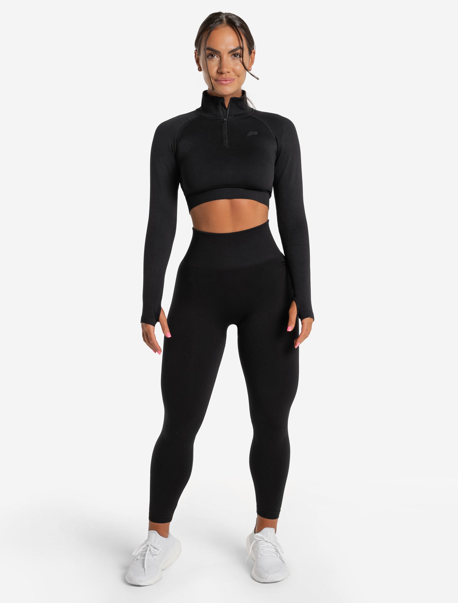 Core | Women’s Black Seamless High Waisted Gym Leggings