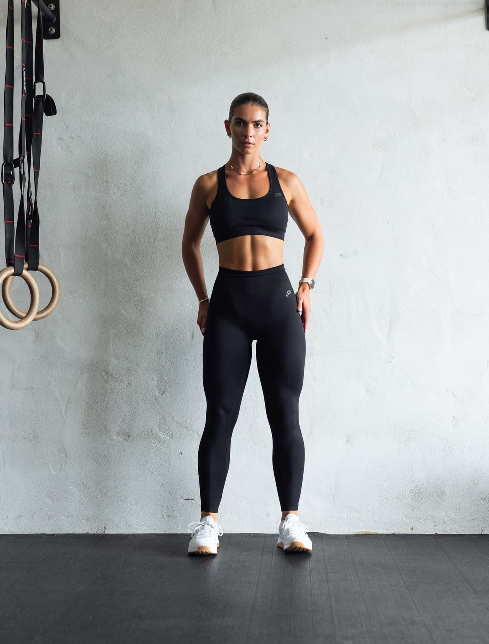 Core | Women’s Black Seamless High Waisted Gym Leggings
