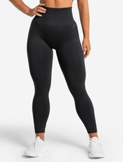 Core | Women’s Black Seamless High Waisted Gym Leggings