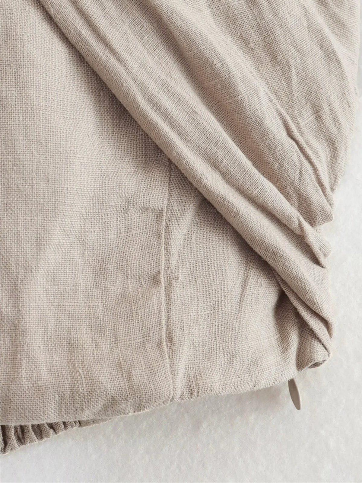 Linvara | Women’s Linen Halter Crop Top