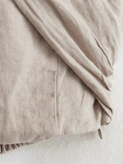 Linvara | Women’s Linen Halter Crop Top