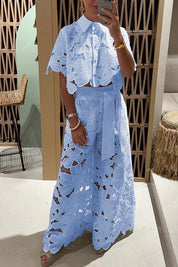 Samantha | Elegant Lace Set - Beautiful Two-Piece Outfit