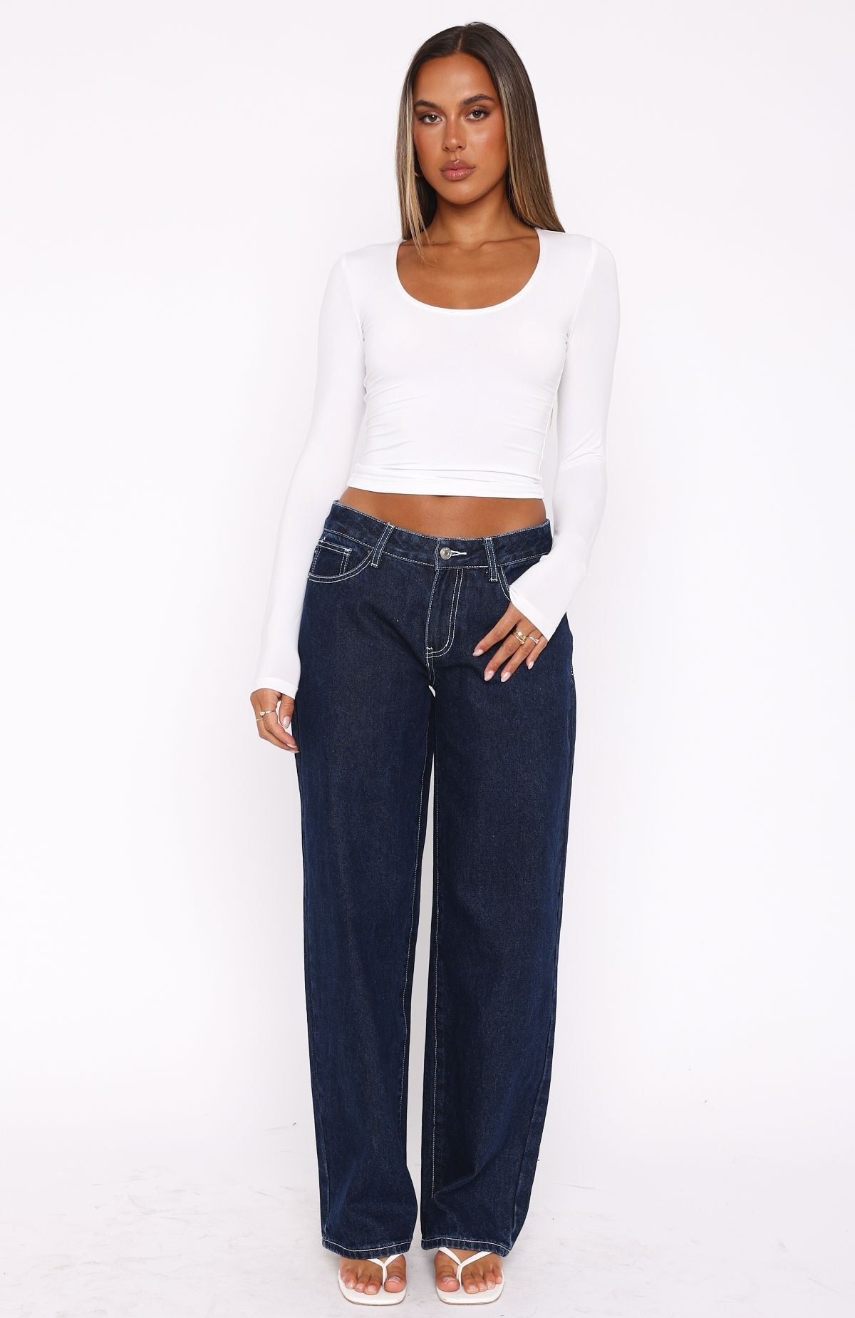 Norvella - Women’s Wide Leg Jeans