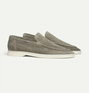 Marvello | Men’s Suede Yacht Loafers
