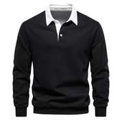 Caldrin | Men’s Long Sleeve Polo Shirt
