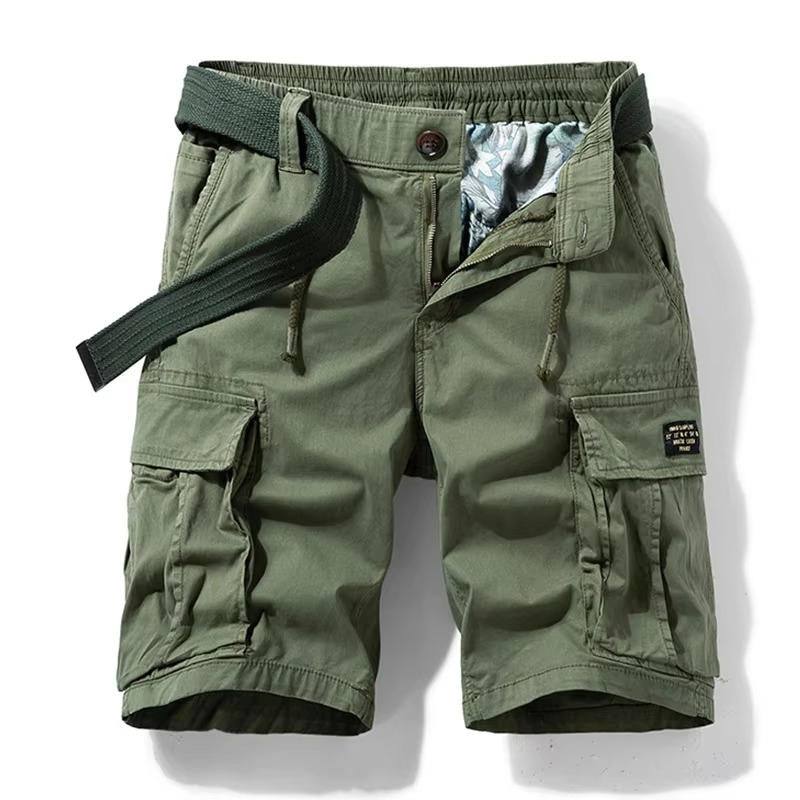Rexton | Men’s Cotton Multi Pocket Cargo Shorts