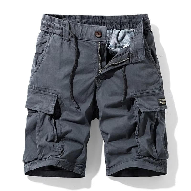 Rexton | Men’s Cotton Multi Pocket Cargo Shorts