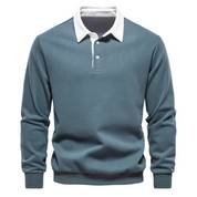 Caldrin | Men’s Long Sleeve Polo Shirt