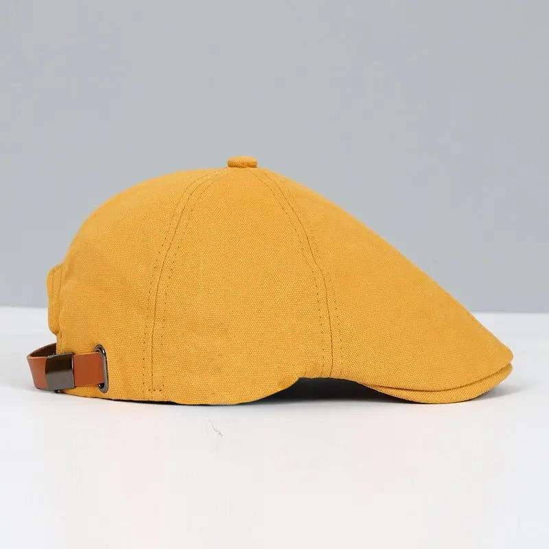 Romano | Unisex Cotton Flat Cap