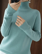 Valmira | Women’s Cashmere Turtleneck Sweater