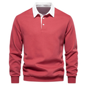 Caldrin | Men’s Long Sleeve Polo Shirt