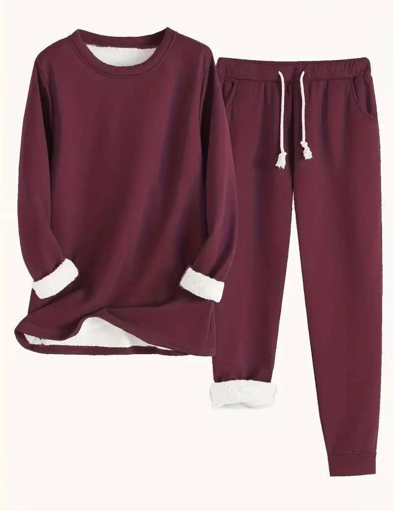 Seravon | Women’s Fleece Lined Sweatsuit Set