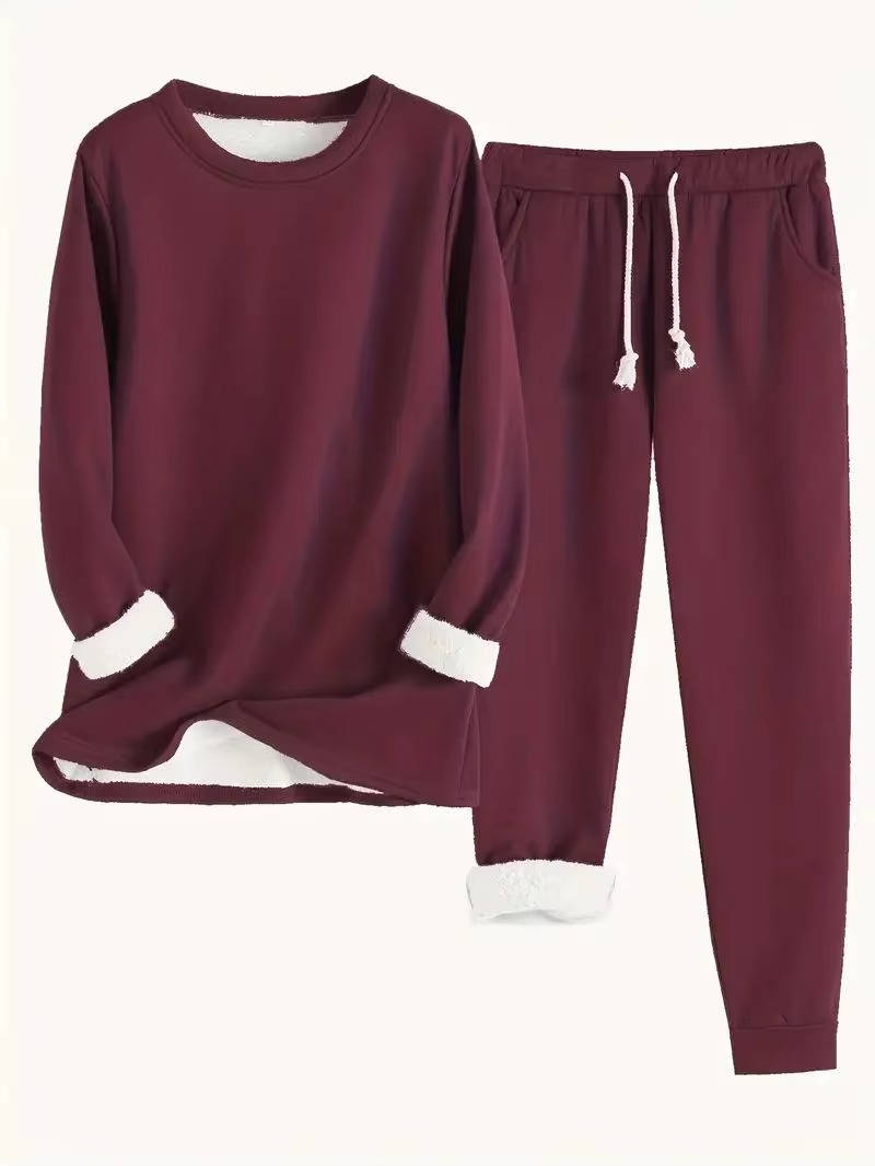 Seravon | Women’s Fleece Lined Sweatsuit Set