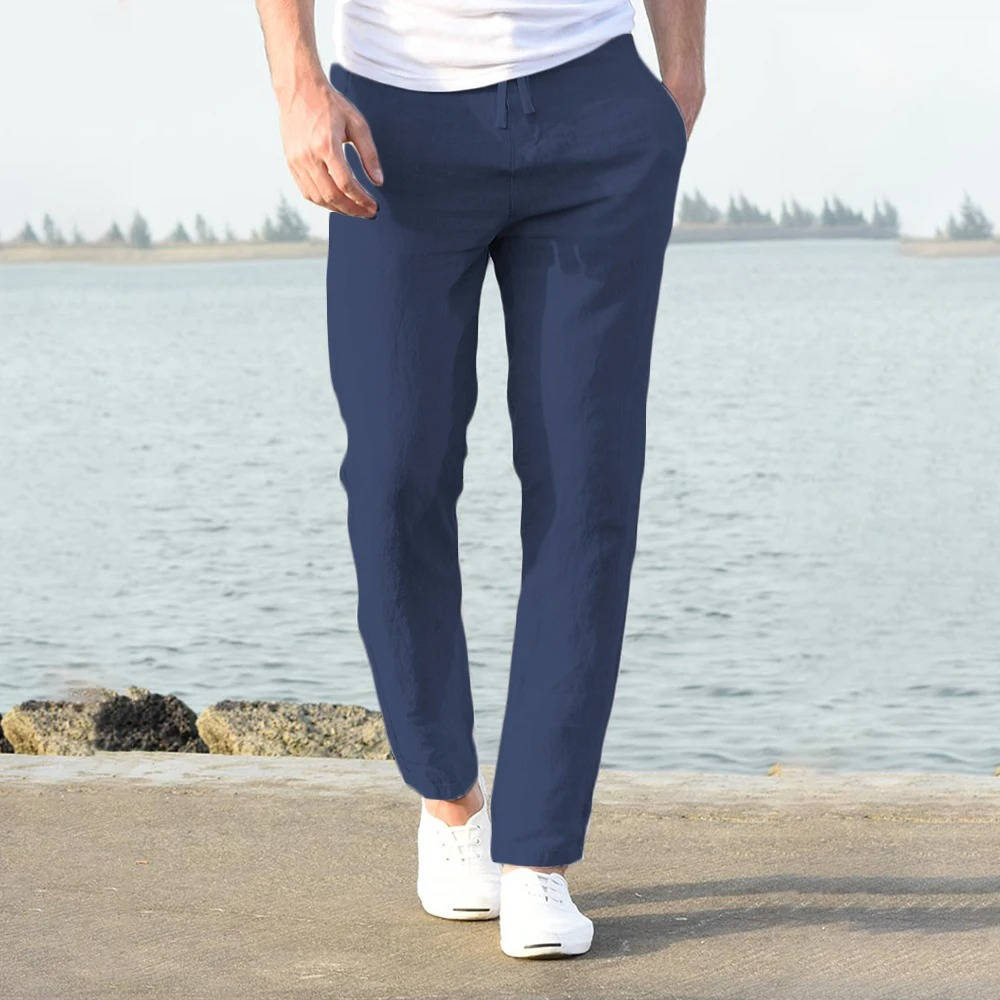 Lioren | Men’s Linen Blend Pants