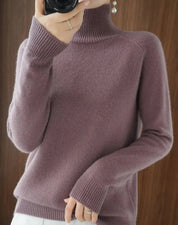 Valmira | Women’s Cashmere Turtleneck Sweater