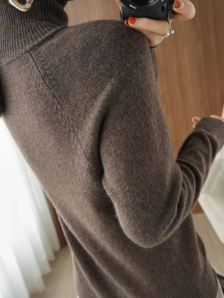 Valmira | Women’s Cashmere Turtleneck Sweater