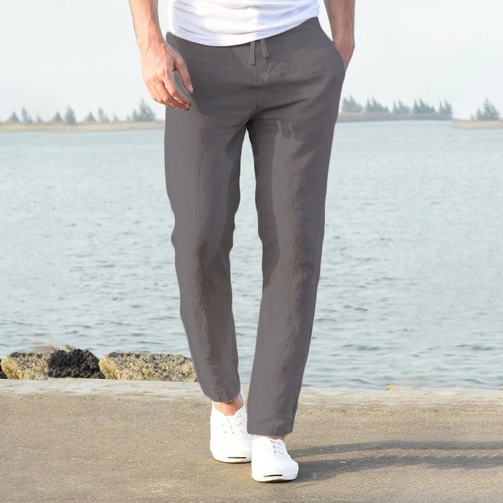 Lioren | Men’s Linen Blend Pants