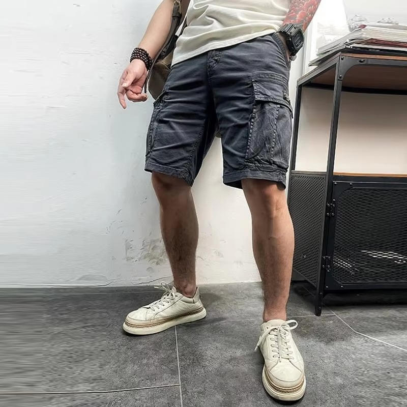 Rexton | Men’s Cotton Multi Pocket Cargo Shorts
