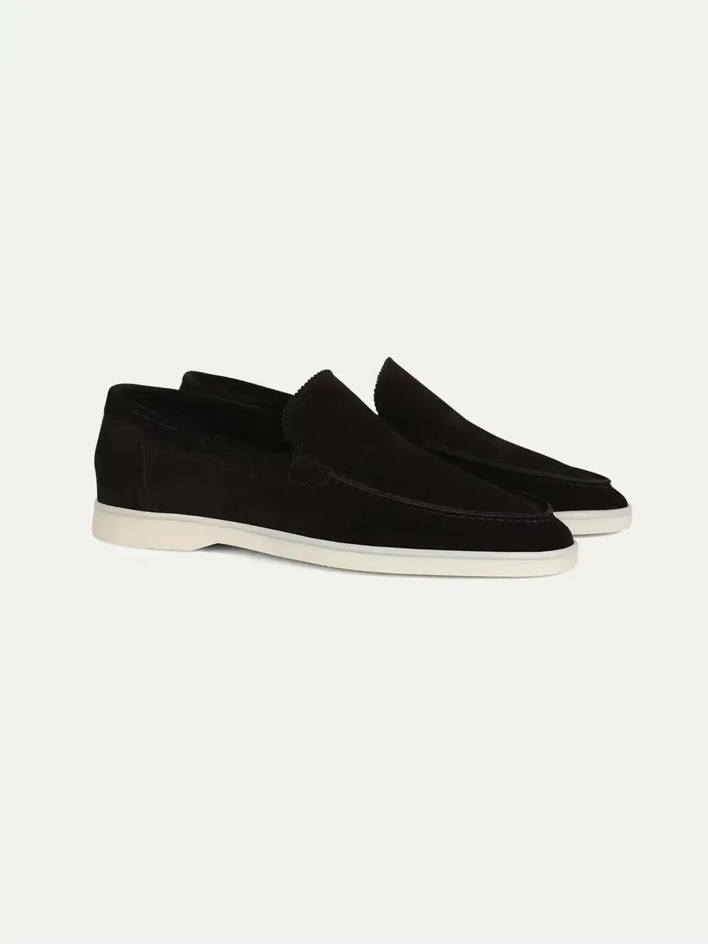 Marvello | Men’s Suede Yacht Loafers