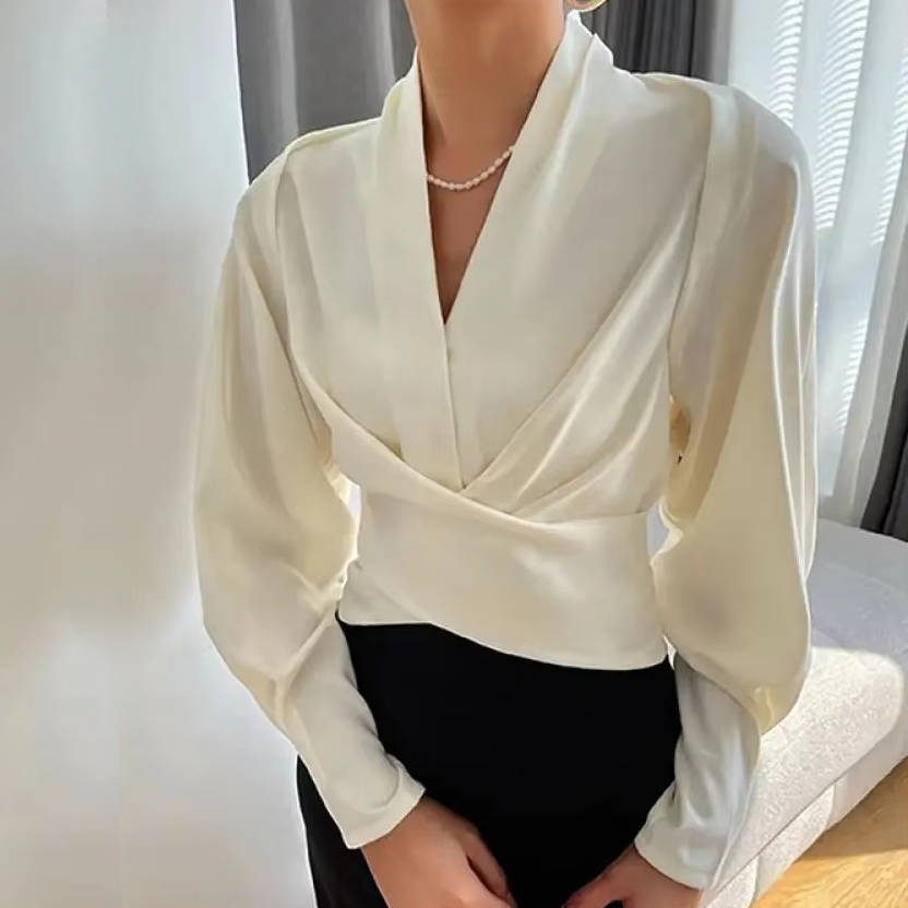 Serelisse | Women’s Silk Long Sleeve Blouse