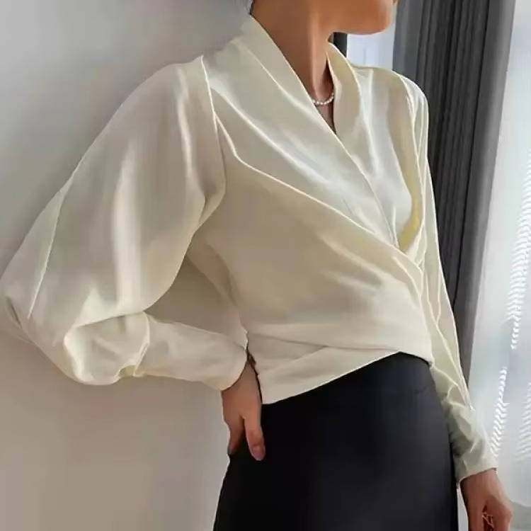 Serelisse | Women’s Silk Long Sleeve Blouse