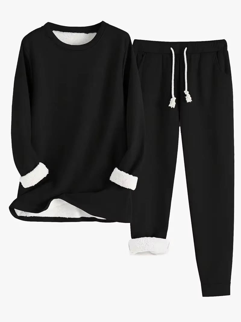 Seravon | Women’s Fleece Lined Sweatsuit Set