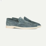 Marvello | Men’s Suede Yacht Loafers
