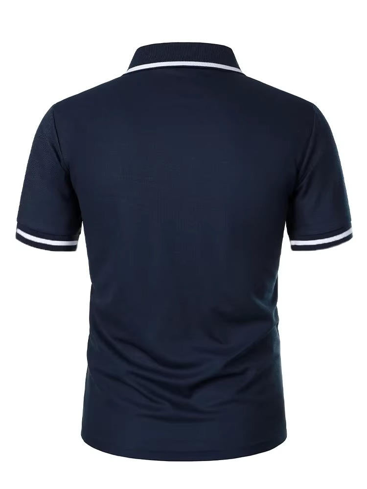 Men’s Polo | Men’s Short Sleeve Polo Shirt with Chest Pocket