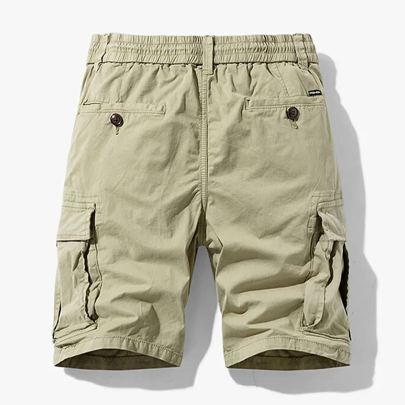 Rexton | Men’s Cotton Multi Pocket Cargo Shorts