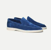 Marvello | Men’s Suede Yacht Loafers