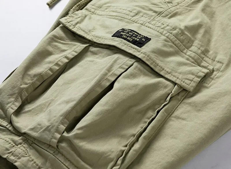 Rexton | Men’s Cotton Multi Pocket Cargo Shorts