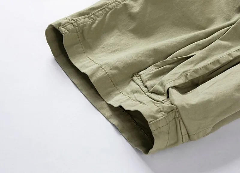 Rexton | Men’s Cotton Multi Pocket Cargo Shorts